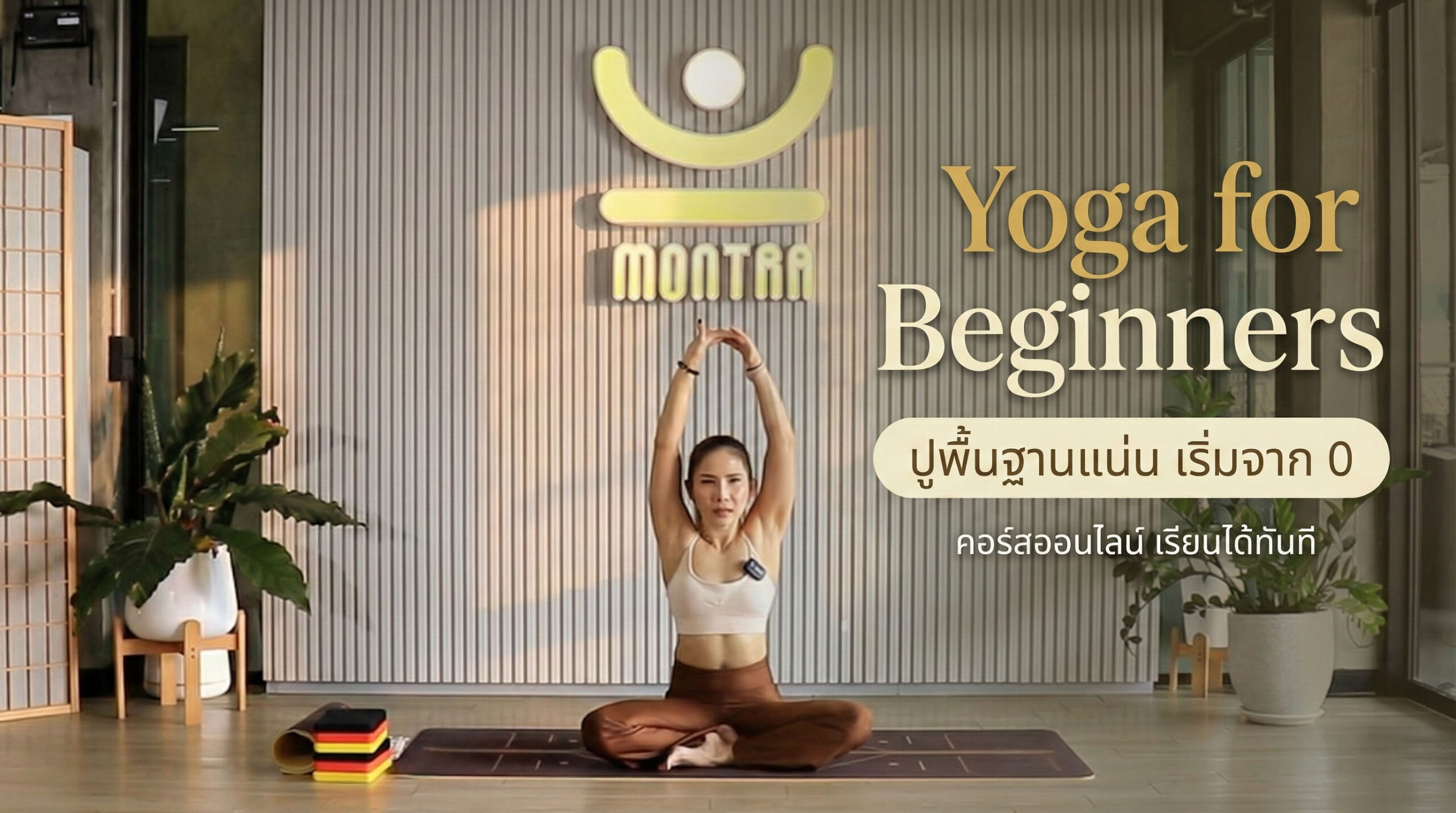 Gentle Yoga for Beginners: โยคะบำบัดกายใจ ฝึกง่ายๆ ได้ที่บ้าน